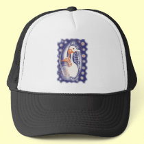 *three tribal birds* hats