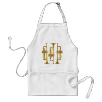 Three Trumpets Apron