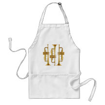 Three Trumpets Apron