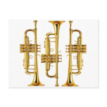 Three Trumpets Post Cards