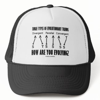 Three Types Of Evolutionary Trends (Evolution) hat
