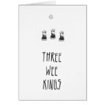 Three Wee Kings Christmas Card