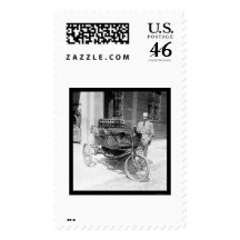 Three-Wheel Auto First Prize 1924 Stamps