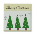 Three Whimsical Trees magnets