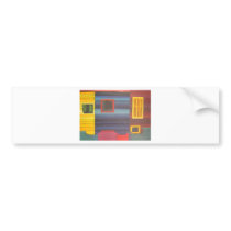 Three Windows Bumper Stickers