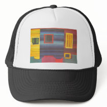 Three Windows Mesh Hat