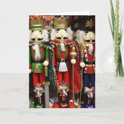 Three Wise Crackers - Nutcracker Soldiers Greeting Cards