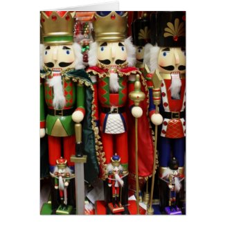 Three Wise Crackers - Nutcracker Soldiers Greeting Cards