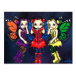"Three Wise Faeries" Postcard postcards