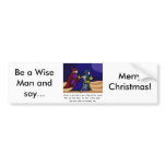Three Wise Men Bumper Sticker