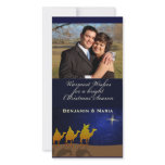 Three Wise Men Christmas Personalized Photo Card