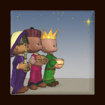 Three Wise Men magnets