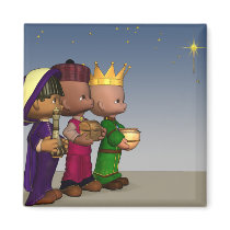 Three Wise Men magnets