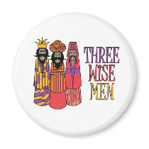Three Wise Men magnets