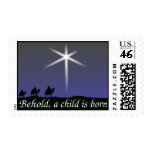 Three Wise Men Star Christmas Postage Stamps
