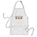 Three Wise Monkeys Aprons