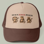 Three Wise Monkeys Hats