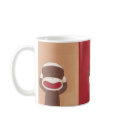 Three Wise Sock Monkeys Mug