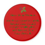 three wise women magnet
