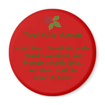 three wise women magnets