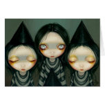"Three Witchy Sisters" Greeting Card