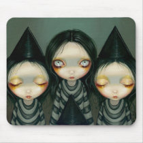 Three Witchy Sisters mousepads by strangeling Three Witchy Sisters mousepads