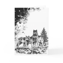 Three Wolfs cards by William63 Three Wolfs cards