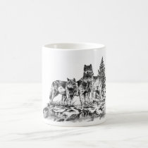 Three Wolfs-Mug by William63 Three Wolfs-Mug