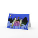 Three Wolves Card card