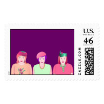 Three Women postage by morris27 Three Women postage
