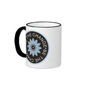 Three Word Quotes ~Be The Change~ mug