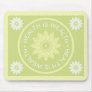 Three Word Quotes ~Health Is Wealth~ Mouse Pad