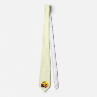 Three Yellow Mums tie