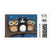 Three's A Crowd Postage postage