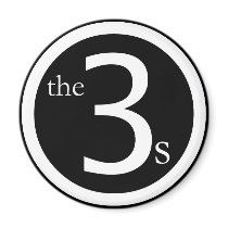 threes logo magnet by TheThrees threes logo magnet