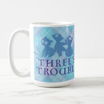 Three's Trouble Coffee Mug