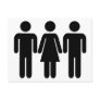 Threesome Post Card