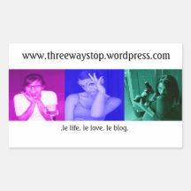 ThreeWayStop Sticker