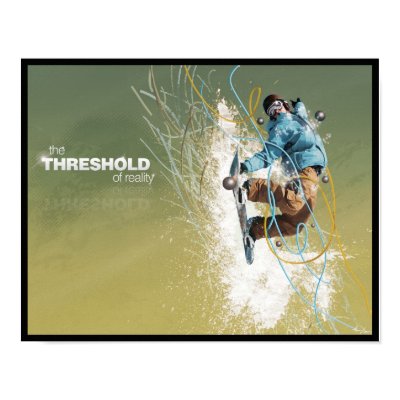 Threshold of Reality Posters by SnowboardRX