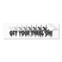 Thrill Bumper Sticker bumper stickers