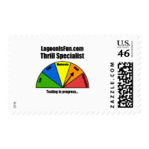 Thrill Specialist postage by LagoonIsFun Thrill Specialist postage