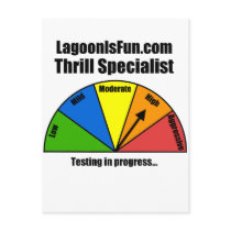 Thrill Specialist postcards by LagoonIsFun Thrill Specialist postcards