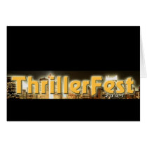Thrillerfest 2007 Note Card cards