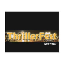 Thrillerfest 2007 notecard postcards