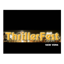 Thrillerfest 2007 notecard postcards