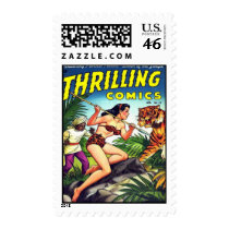 Thrilling Comics #71 postage by BIFFBANGPOW Thrilling Comics #71 postage