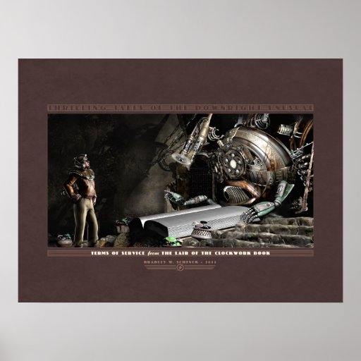 Thrilling Tales: Terms of Service (24x18") Print