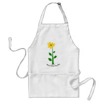 Thriving flower apron