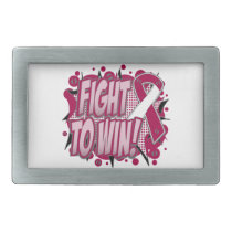 Throat Cancer Fight To Win Belt Buckle
