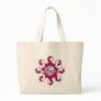 Throat Cancer Hope Unity Ribbons Tote Bags